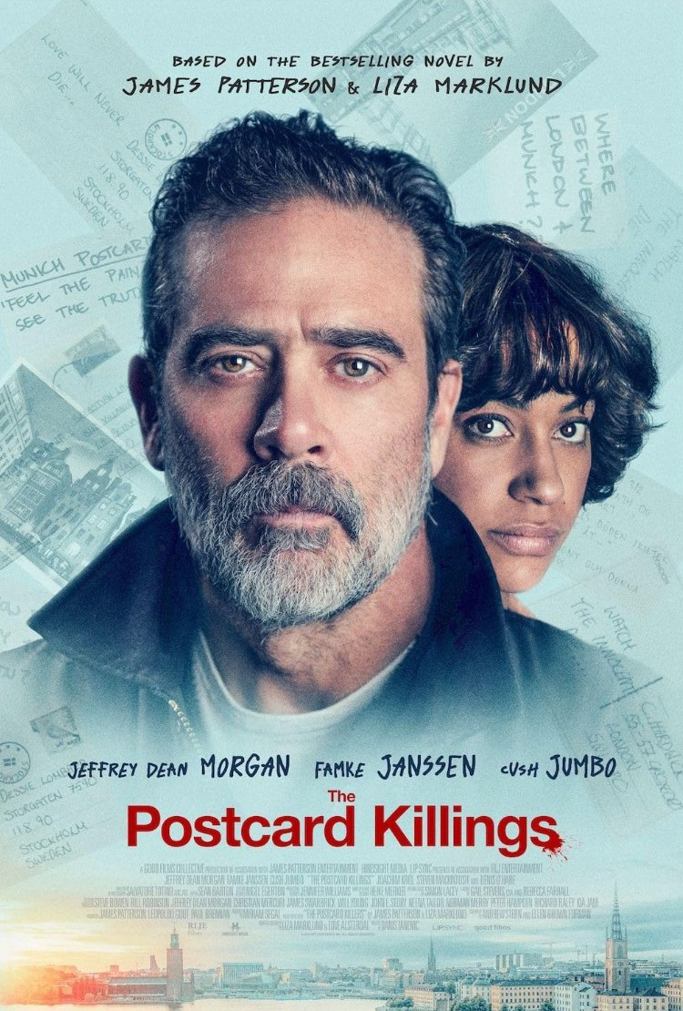 The Postcard Killings" is a crime thriller film based on the best-selling novel by James Patterson and Liza Marklund. The story follows Jacob Kanon, a New York detective played by Jeffrey Dean Morgan, who is devastated by the brutal murder of his daughter and son-in-law during their honeymoon in Europe. As he investigates, Jacob discovers a pattern of similar killings across Europe, each marked by the delivery of a postcard to a local journalist before the murders occur. The film follows Jacob's relentless pursuit of the killers, leading to a chilling game of cat and mouse. Jeffrey Dean Morgan is well-known for his roles in a variety of popular films and television series. He gained widespread recognition for his role as Denny Duquette in the medical drama "Grey's Anatomy" and later as John Winchester in the fantasy-horror series "Supernatural." Morgan is perhaps best known for his portrayal of the ruthless antagonist Negan in the hit television series "The Walking Dead," a role that has earned him critical acclaim and a significant fan following. His performance in "The Postcard Killings" adds to his reputation for playing complex and intense characters.